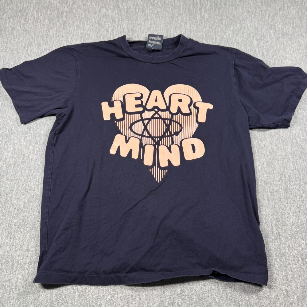 Billionaire Boys Club Shirts Men L Black Heart Mind Astronaut Graphic Tee T-Shir